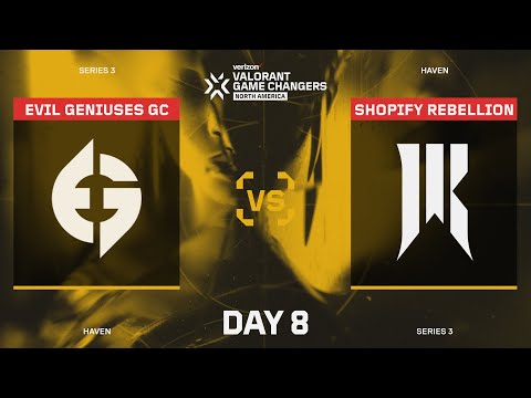 Shopify Rebellion vs Evil Geniuses GC - Verizon VCT Game Changers Series 3 - Lower Final Map 3