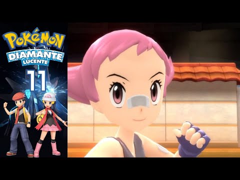 Sfidiamo MARZIA CAPOPALESTRA e il suo LUCARIO -Parte 11- Pokèmon Diamante Lucente [ITA]