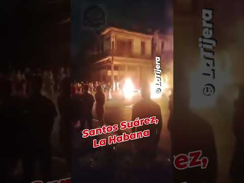 #SantosSuarez #LaHabana #10deOctubre #Protestas #Cuba #Apagon #Libertad