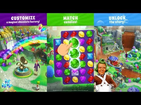 Wonka's World of Candy – Match 3 Android Gameplay