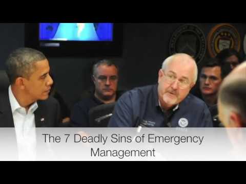 The 7 Deadly Sins of Emergency Management