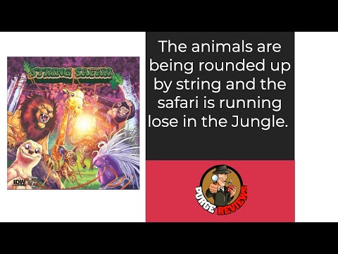 The Purge: # 4226 String Safari: Round up those animals with just your string!