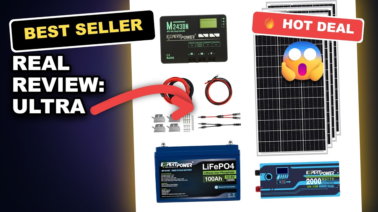 Real Review: Ultra ECO-WORTHY 400W Solar Panel Kit for RVs & Travel Trailers