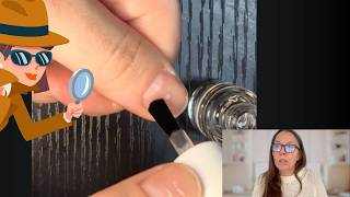 Peeling nail polish problem. Manicurist troubleshoots DIY nail polishing technique