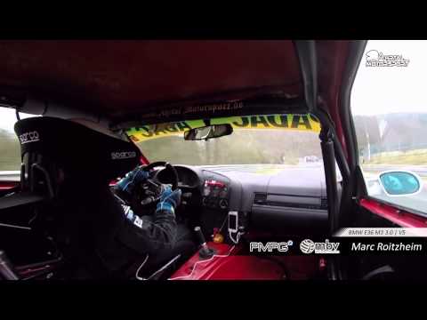 Onboad BMW E36 M3 3.0 RCN 1. Lauf 21.03.2015 | Marc Roitzheim
