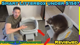All cat owners need a ??? PetPivot AutoScooper 12 Unboxing & Review | Automatic Self-Cleaning