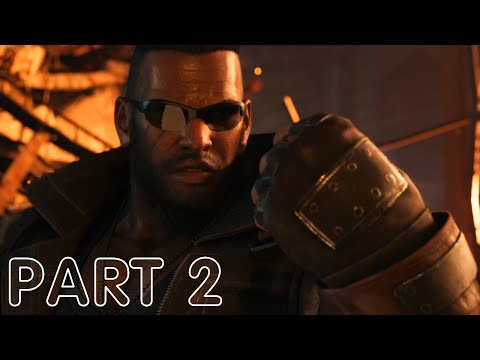 FINAL FANTASY VII REMAKE INTERGRADE (PS5) Walkthrough Gameplay Part 2 - BARRET