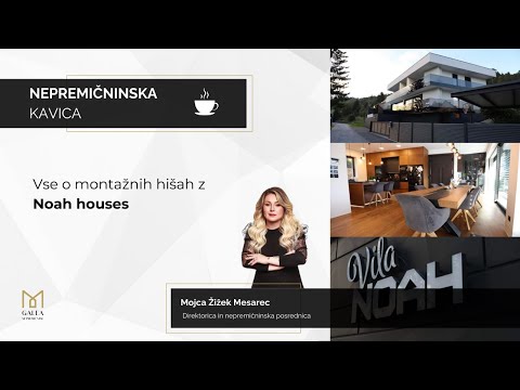 🎙️ Nepremičninska kavica ☕ I Vse o montažnih hišah z Noah houses 🏡