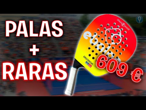 LAS PALAS MÁS RARAS DE PADEL DE LA HISTORIA *609 €* – el4Set