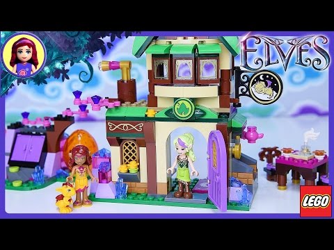 LEGO Elves The Starlight Inn with Baby Fire Dragon Build Review Silly Play - Kids Toys