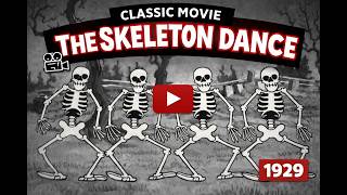 The Skeleton Dance (1929) – Silly Symphony Classic Cartoon | First Disney Sound Animation!