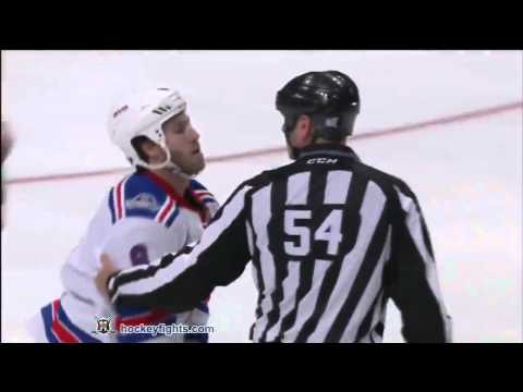 Brandon Prust vs Kyle Clifford Oct 7, 2011