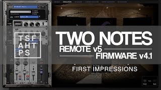 Video thumbnail for Two Notes Torpedo Remote v5 & Firmware v4.1 Update by TheSuperFunAwesomeHappyTimePedalShow