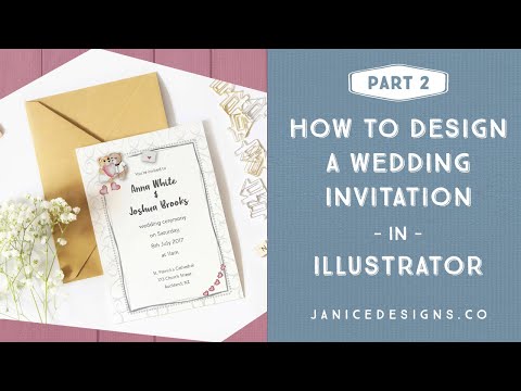 How to Design a Wedding Invitation in Illustrator -...