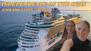 INDEPENDENCE OF THE SEAS // Embarkation Day