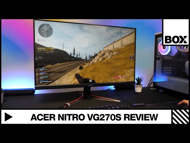 Màn hình Acer Nitro VG270 S (27 inch/ FHD/ IPS/ 165Hz/ 0.5ms/ HDMI+DP/ Freesync)