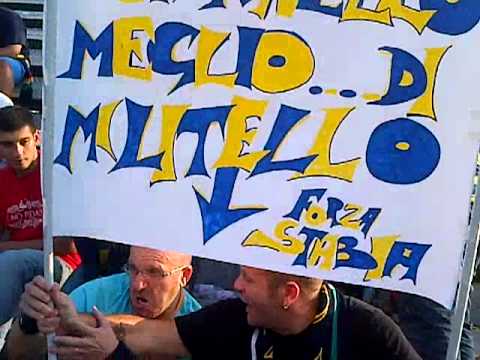 Aniello e paciucchiello alla fine di Pro Vercelli JuveStabia 1 4