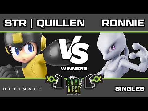 Game Nest Smash It Up: STR | Quillen (Mega Man) vs Ronnie (Palutena/Mewtwo) - Winners Round 3