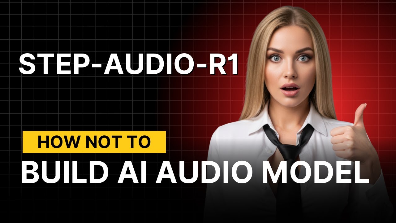 Step-Audio-R1: How Not to Create an Audio Model