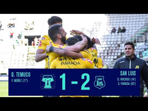 Deportes Temuco 1 Vs 2 San Luis / Campeonato Primera B 2023 - Fecha 19