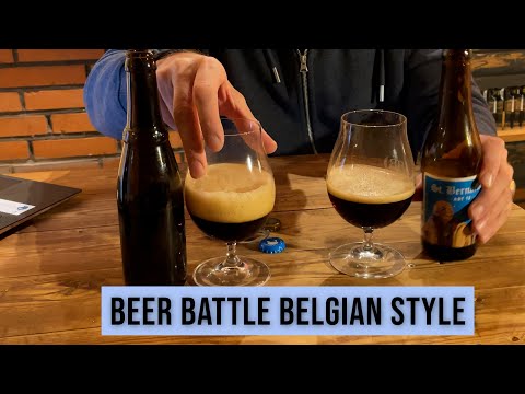 Westvleteren 12 vs St. Bernardus abt 12 beer battle - Legendary and historical beer