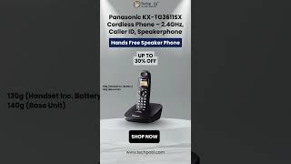 Download lagu Panasonic KX-TG3611SX Cordless Phone – Hands-Free Speakerphone, Caller ID & up to 30% OFF! 🔥 mp3 Download lagu Panasonic KX-TG3611SX Cordless Phone – Hands-Free Speakerphone, Caller ID & up to 30% OFF! 🔥 mp3