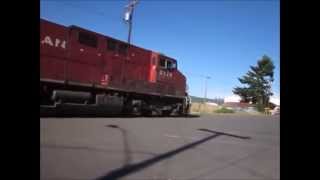 preview picture of video 'CP Oil Train at Rainier on July 2, 2014'