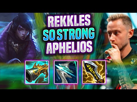 REKKLES IS SO STRONG WITH APHELIOS! - KC Rekkles Plays Aphelios ADC vs Ezreal! | Season 2022