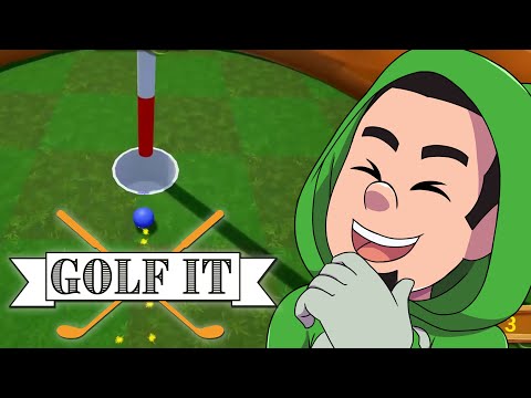 O DIA EM QUE EU TROLEI O GABS!! - GUINAS JOGA GOLF IT AO VIVO!! (COM CORE, SOUZONES E GABS)