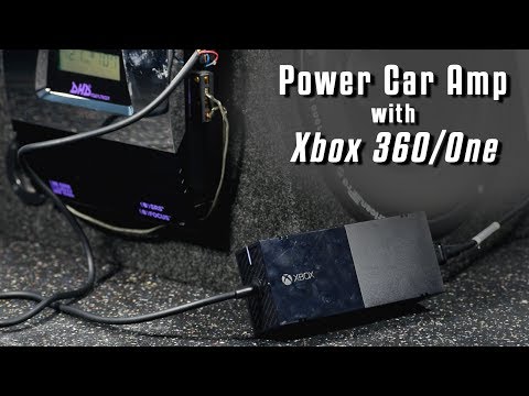 How To Power Car Sub/Amp In Your House | Using Xbox 360/Xbox One Power Supply