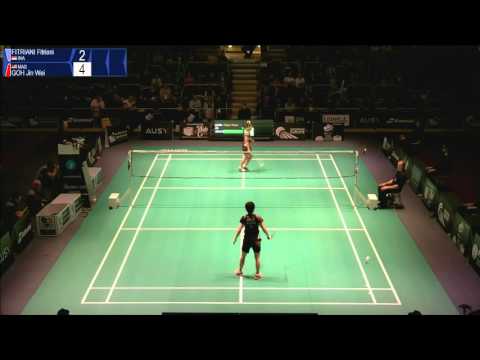 Fitriani Fitriani vs Goh Jin Wei (WS, Final) - Orleans Intl. 2016