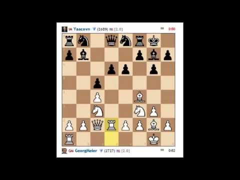 Bullet games on chess.com: GM Georg Meier vs IM Yaacov Norowitz