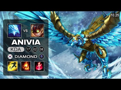 Showmaker Anivia Mid vs Ziggs - KR Diamond patch 10.25