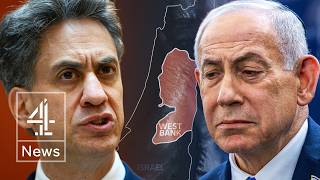 UK bans trade with West Bank settlements as Israel hits back