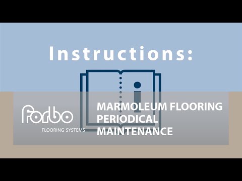 Linoleumgolv Forbo Marmoleum Decibel 314630 Serene Grå 195cm - Youtube manufacturer video 2