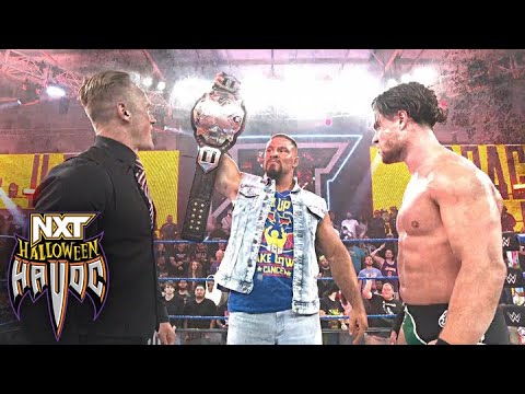 Chucky the sets stage for Halloween Havoc: NXT Halloween Havoc 2022 (WWE Network Exclusive)