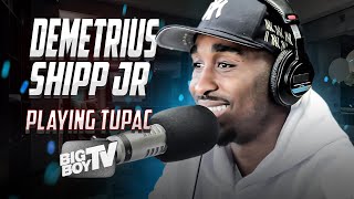 Demetrius Shipp Jr - Tupac Actor - All Eyez On Me - 2pac - Tupac Shakur - Actor Interview - BigBoyTV