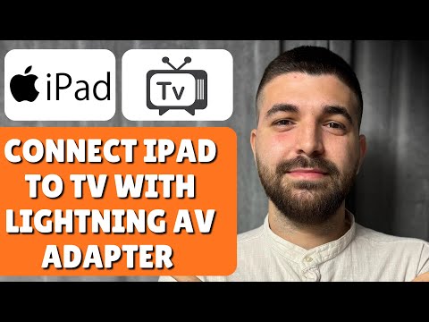 How To Connect iPad To TV With Lightning AV Adapter