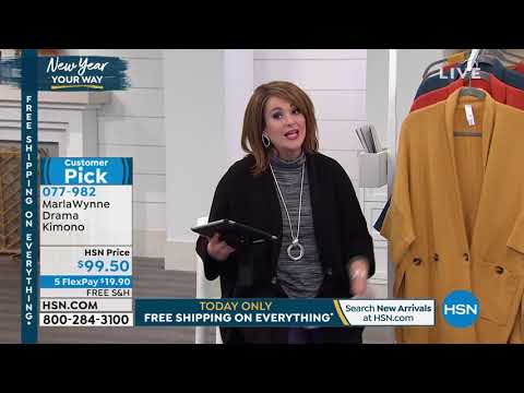 HSN | MarlaWynne Fashions & Jewelry 01.04.2020 - 06 PM