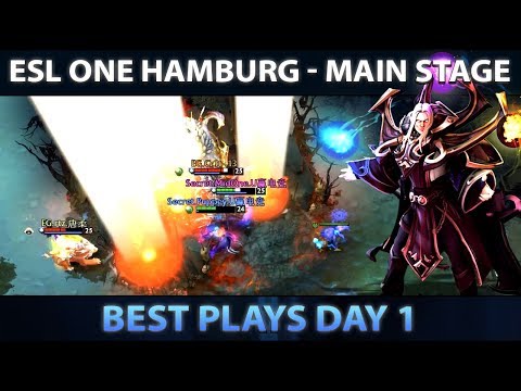Best Plays ESL One Hamburg 2018 Main Stage - Day 1