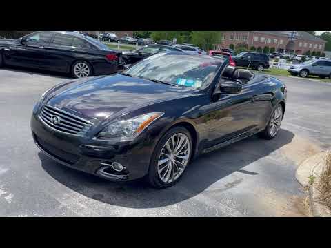 2012 INFINITI G37 CONVERTIBLE WALK AROUND VIDEO STOCK#201746
