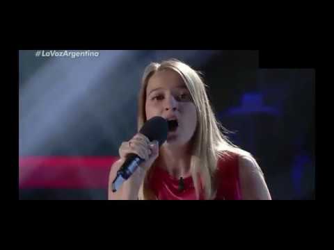 LA VOZ ARGENTINA 2018 - "I want you back" Isabel Aladro