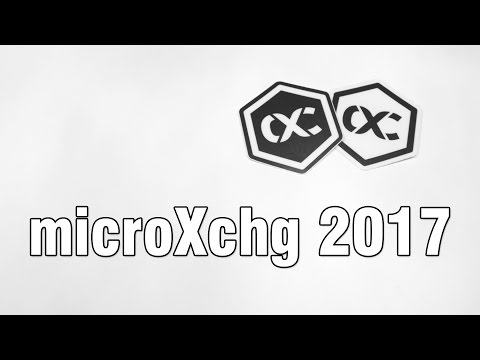 microXchg 2017 - perspective of a sponsor booth