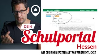 Vergiss den Schritt nicht beim Hochladen deines Arbeitsauftrags - Schu