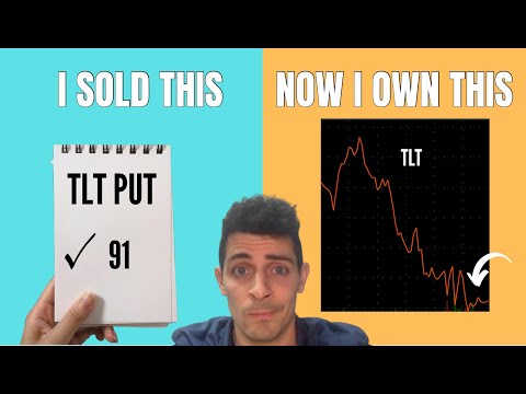 I Turned a Losing TLT Put Into Profit (Options Wheel Strategy Explained)