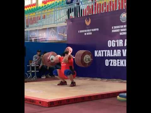 Ruslan Nurudinov (109) 235 kg clean and jerk