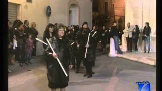 preview picture of video 'Riti della Settimana Santa a San Giorgio Jonico (TA) 2012 - Processione dei Sacri Misteri'