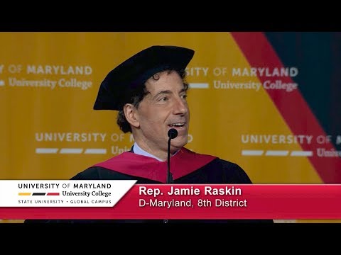 UMUC Commencement Keynote: Rep. Jamie Raskin - Saturday Afternoon, May 18, 2019