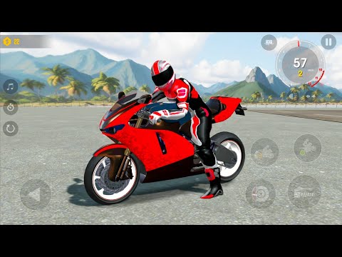 Xtreme Motorbike Highway Police Officer SUV Car Escape One-Wheeling Stunt Simulator Gameplay.