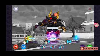 【妖怪ウォッチスマホ】  黒鬼たおしてクサナギ友達にするまで終われません
